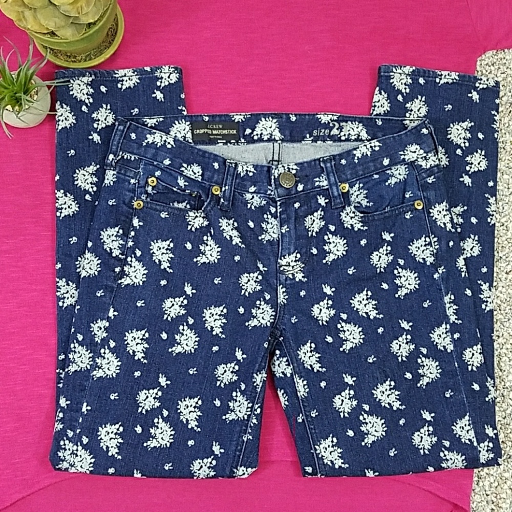 J. Crew cropped jeans